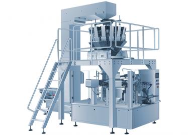 三种猫砂混合全自动包装机