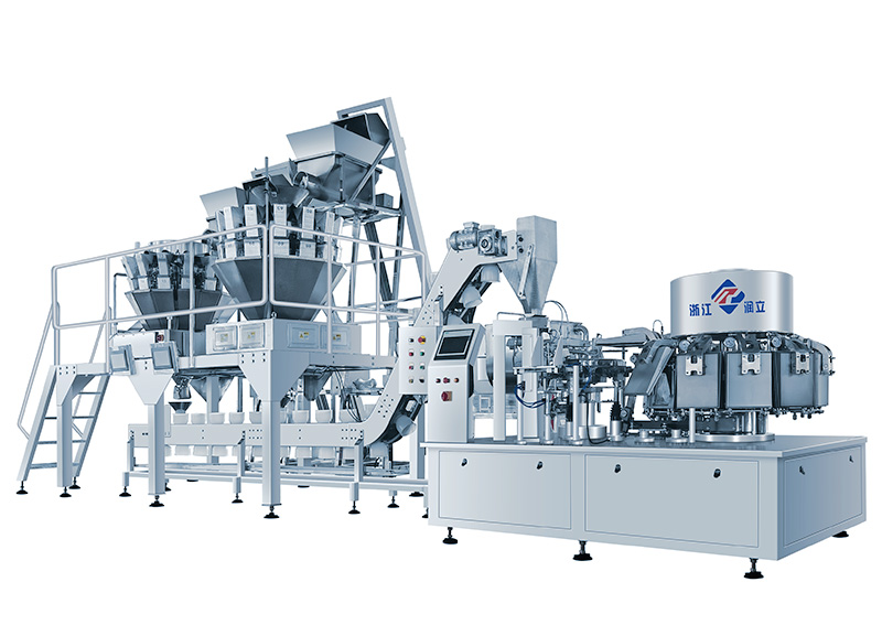 辣子鸡全自动真空包装机