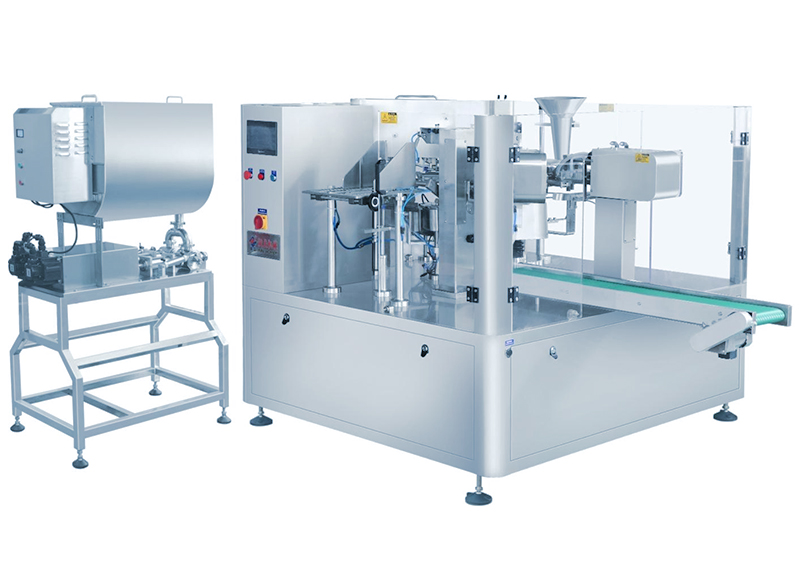 香菇肉酱全自动包装机